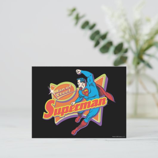 Superman - Man van staal Briefkaart (Staand voorkant)