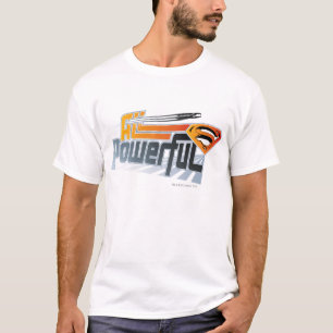 Superman met alle kracht t-shirt