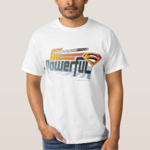 Superman met alle kracht t-shirt