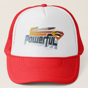Superman met alle kracht trucker pet