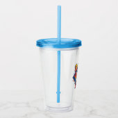 Superman met Krypto Acryl Drinkbeker (Rechts)