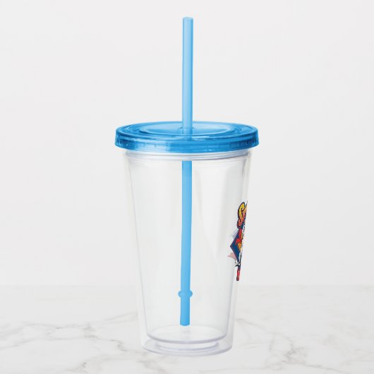 Superman met Krypto Acryl Drinkbeker (Rechts)