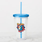 Superman met Krypto Acryl Drinkbeker
