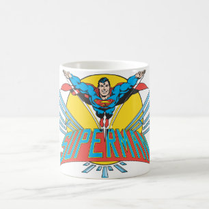 Superman met letters koffiemok