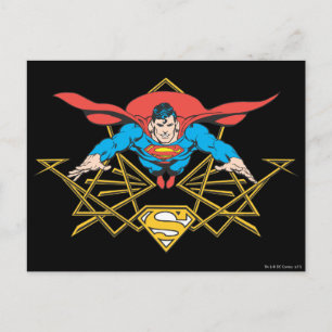 Superman met Logo Briefkaart