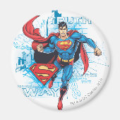 Superman met Logo Magneet (Voorkant)