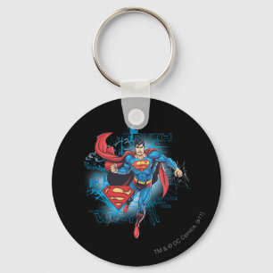 Superman met Logo Sleutelhanger