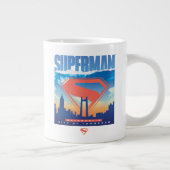 Superman Metropolis Skyline Grote Koffiekop (Rechts)