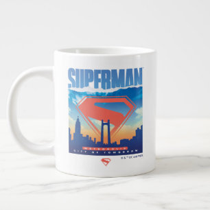 Superman Metropolis Skyline Grote Koffiekop