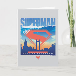 Superman Metropolis Skyline Kaart