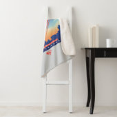 Superman Metropolis Skyline Sherpa Deken (In situ)