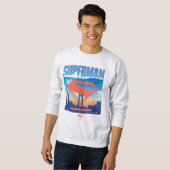 Superman Metropolis Skyline Trui (Voorkant volledig)