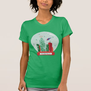 Superman Metropolis Snow Wereldbol Graphic T-shirt