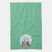 Superman Metropolis Snow Wereldbol Graphic Theedoek (Verticaal)