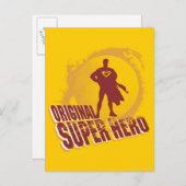 Superman Original Super Hero Briefkaart (Voorkant / Achterkant)