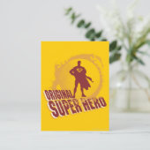 Superman Original Super Hero Briefkaart (Staand voorkant)