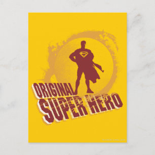 Superman Original Super Hero Briefkaart