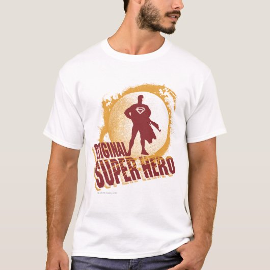 Superman Original Super Hero T-shirt (Voorkant)