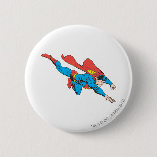 Superman overlijdt ronde button 5,7 cm