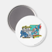 Superman Phonebooth Magneet (Voorkant / Achterkant)