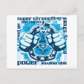 Superman Phrase Collage Briefkaart (Voorkant)