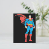 Superman Posing 3 Briefkaart (Staand voorkant)