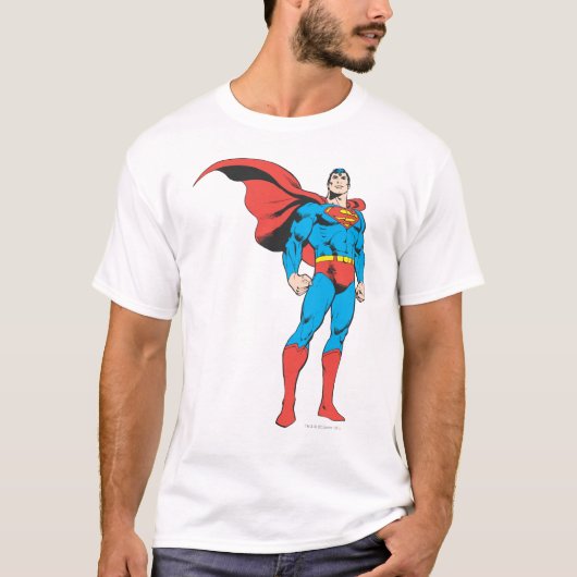 Superman Posing 3 T-shirt (Voorkant)