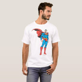 Superman Posing 3 T-shirt (Voorkant volledig)