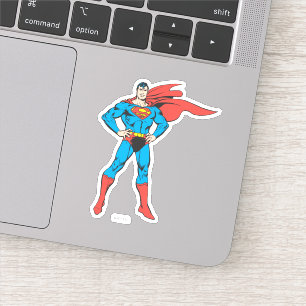 Superman Posing Sticker