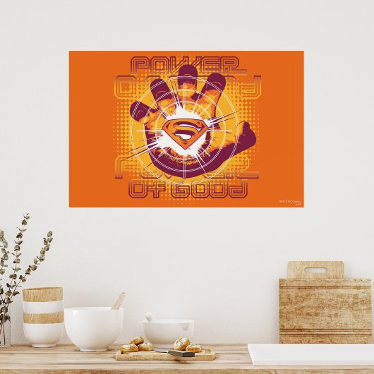 Superman Power of Good Poster (Keuken)