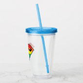 Superman Rainbow-Logo Acryl Drinkbeker (Links)