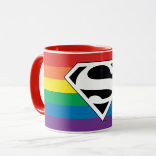Superman Rainbow-Logo Mok