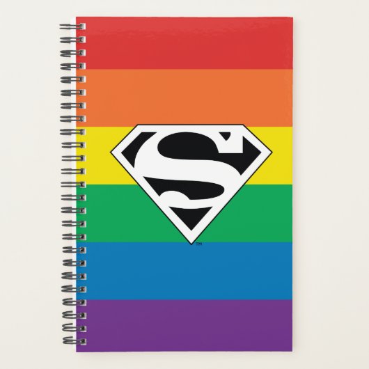 Superman Rainbow-Logo Planner (Voorkant)