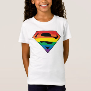 Superman Rainbow-Logo T-shirt