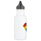 Superman Rainbow-Logo Waterfles (Links)