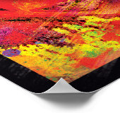 Superman Red Grunge Poster (Hoek)