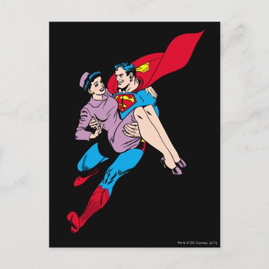 Superman redt Louis Briefkaart (Voorkant)