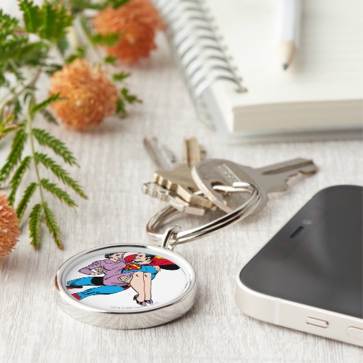 Superman redt Louis Sleutelhanger (Zijkant)