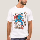 Superman rent in Rubble T-shirt (Voorkant)