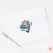 Superman Revealed Ronde Sticker (Envelop)