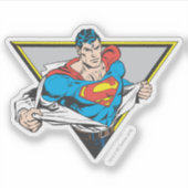 Superman Revealed Sticker (Voorkant)