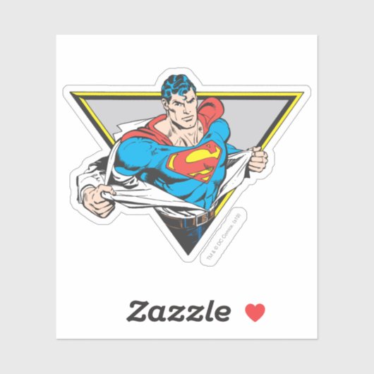 Superman Revealed Sticker (Vel)
