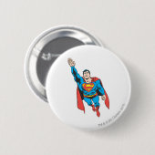 Superman Right Arm Ram Ronde Button 5,7 Cm (Voorkant /achterkant)