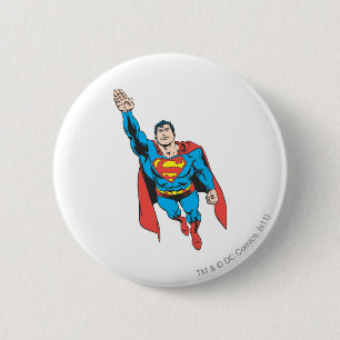 Superman Right Arm Ram Ronde Button 5,7 Cm