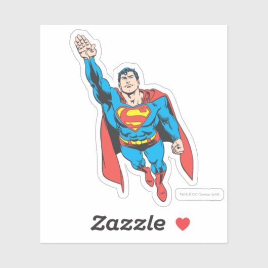 Superman Right Arm Ram Sticker (Vel)