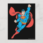Superman Right Fist Opgerold Briefkaart (Voorkant)