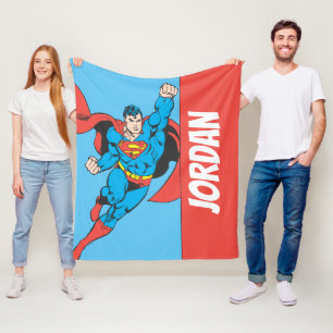 Superman Right Fist Opgerold Fleece Deken