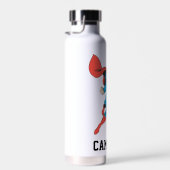 Superman Right Fist Opgerold | Jouw namen toevoege Waterfles (Rechts)