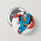 Superman Right Fist Opgerold Ronde Button 5,7 Cm (Voorkant /achterkant)