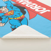 Superman Right Fist Opgerold Sherpa Deken (3/4)